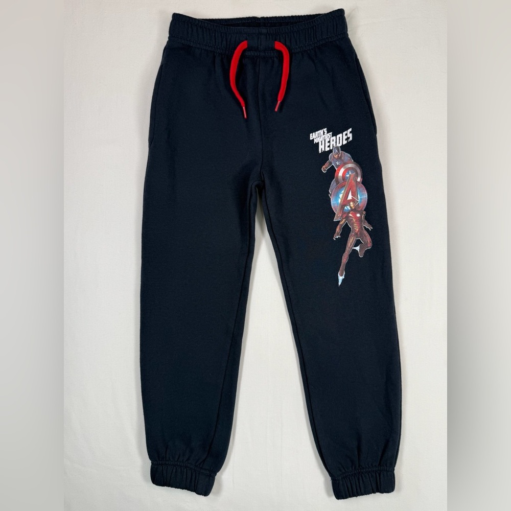MARVEL Avengers Age of Ultron Boys' Earth's Mightiest Heroes Sweatpants‎ Size 6